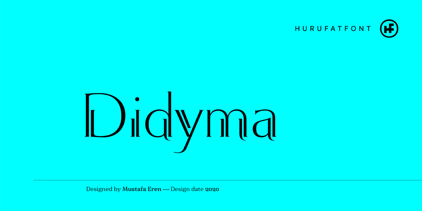 フォント Didyma